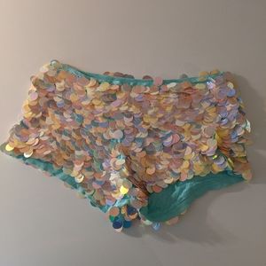 Rosa Bloom sequin hot pants